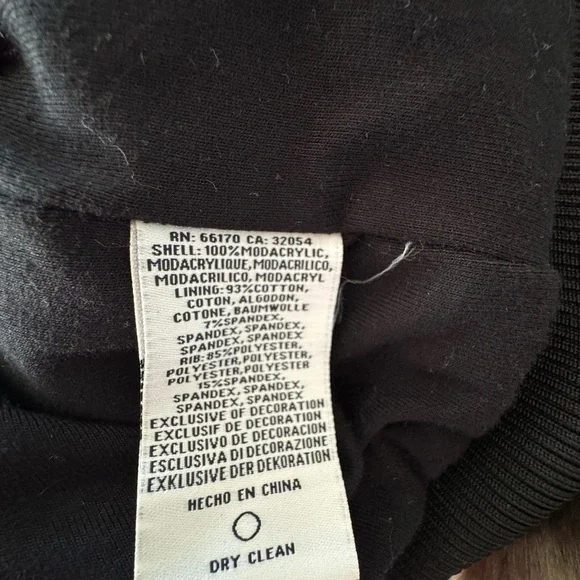 Anthropologie Marrakech Alyssa Green Camo Faux Fur Bomber Jacket - Picture 9 of 12